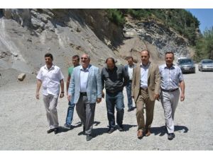 Milletvekili Önal, Yarpuz Yolu Çalışmasını İnceledi