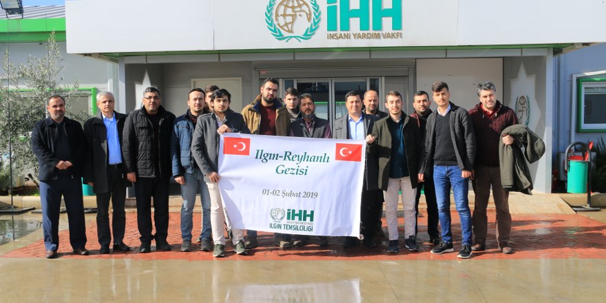 Reyhanlı'daki İHH  tesislerine ziyaret