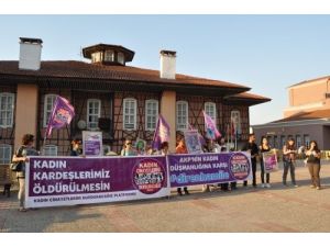 Kadın Cinayetlerini Durduracağız Platformu 'Hamile' Yorumu İçin Eylem Yaptı
