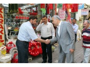 Ak Parti Milletvekili Cemal Yılmaz Demir, Esnafı Ziyaret Etti
