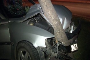 Köpeğe çarpmamak için ağaca çarptı: 8 yaralı