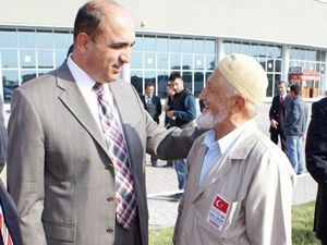 Aksaray'a ilk hacı kafilesi uğurlandı