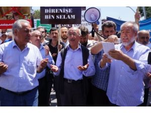Mısır Büyükelçiliği Önünde Dualı Eylem