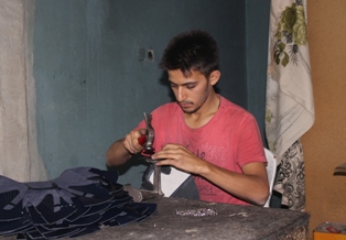 İftar sonrası iş başındalar