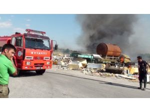 Hurdacılar Sitesi’ndeki Yangın Korkuttu