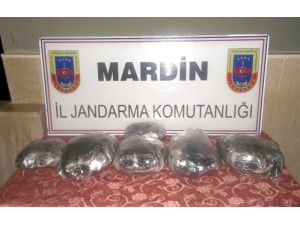 Mardin’de 10 Kilo Esrar Ele Geçirildi
