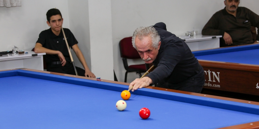 Bilardoda Mehmet Ali  Özbuğday turnuvası