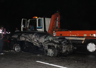 Gurbetçi aile kaza kurbanı : 3 ölü