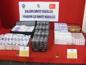 Kaçak Sigaraları Süngerler İçinde Taşımak İstediler