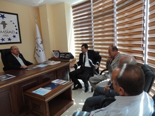 MHP'den TÜMSİAD Konya Şubesi'ne ziyaret