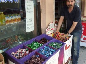 Yerköy'de Bayram Şekerleri Tezgahtaki Yerini Aldı