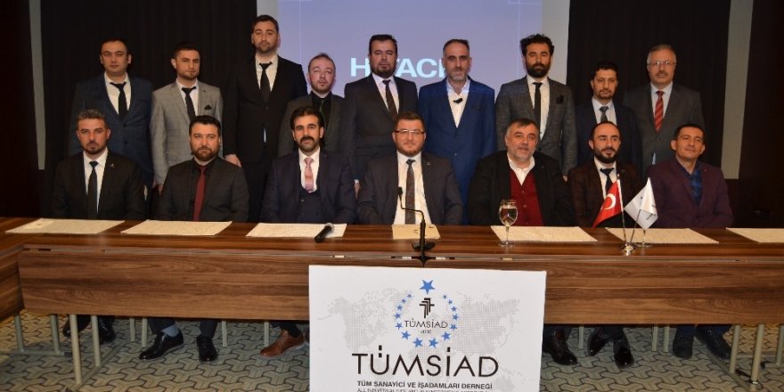 TÜMSİAD Konya'da yeni yönetim göreve başladı