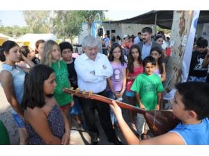 Akaydın’dan Gençlik Kampı’na Ziyaret