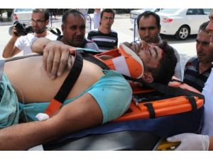 İnşaat İşçisi İkinci Kattan Düştü
