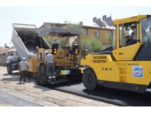 Kocasinan'da Sancaktepe Pazar Yeri Asfaltla Kaplandı