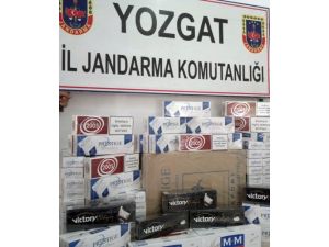 Yozgat'ta Bin 460 Paket Kaçak Sigara Ele Geçirildi