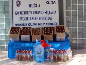 Muğla'da Sahte İçki Operasyonu