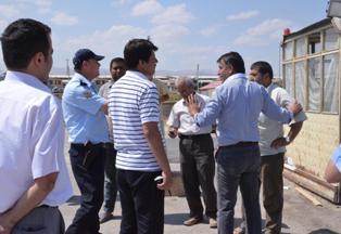 Konya'da sanayi sitesinde "yer işgali" tartışması