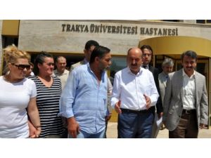 Bakan Müezzinoğlu’ndan İlik Kanseri Gence Yardım Sözü