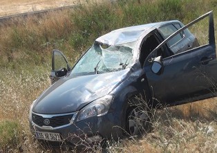 Ereğli'de trafik kazası: 3 yaralı