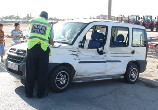 Ereğli'de trafik kazası: 6 yaralı