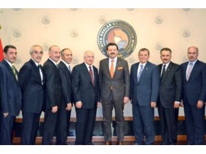 Ato Heyeti Hisarcıklıoğlu'nu Ziyaret Etti