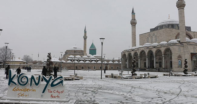 Konya'ya kar yağışı uyarısı