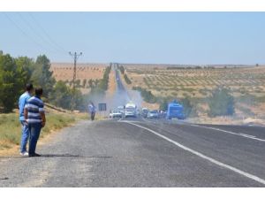 Polis, Eylemcilerin Ceylanpınar’a Girişine İzin Vermedi