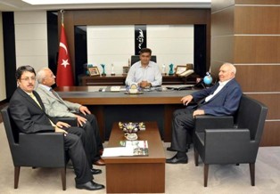 Duvarcı'dan Kalaycı'ya ziyaret