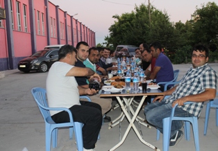 Konevi Şekerleme iftarda bir araya geldi