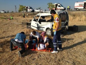 Konya'da trafik kazası: 6 yaralı
