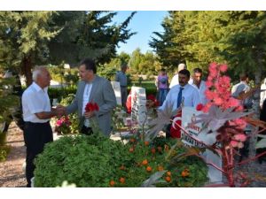 Başkan Ahmet Çakır, Şehitler İçin Dua Etti