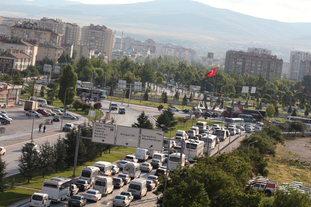 Konya’da taşıt bir yılda 12 bin 169 arttı