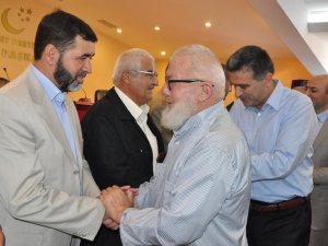 Saadet Partisi'nde bayramlaşma töreni