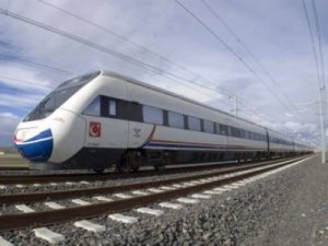 Hızlı tren hattı yeşilleniyor