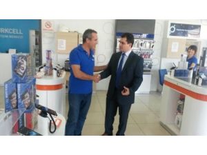 Sincan Emniyet Müdürü Zafer Köksal, Esnaflarla Bayramlaştı