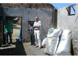 Yangında Hayvanları Yanan Vatandaşa Orhaneli Orman İşletmesi Sahip Çıktı