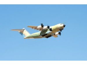 Türkiye’nin İlk A400m Uçağı Gökyüzü İle Buluştu