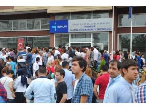 125 Kişilik İşe Bin 500 Kişi Başvuru Yaptı