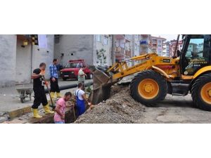 Giresun Belediyesi, Kanalizasyon Şebeke Çalışmalarına Başladı