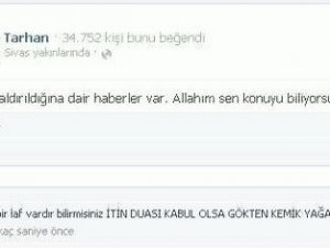 CHP'li vekilden 'Erdoğan ölsün' duası!
