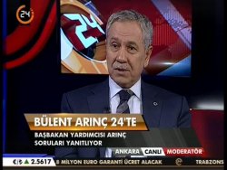 Bülent Arınç'a canlı yayında cemaat sorusu