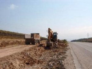 Seydişehir'de duble yol çalışmaları