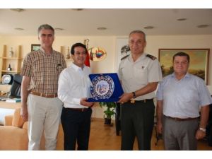 Komutan Korkmaz’dan Atb’ye Veda Ziyareti