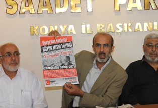 Mısır için haykıracaklar