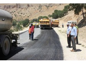 Epreme Köy Yolu Asfaltlanıyor