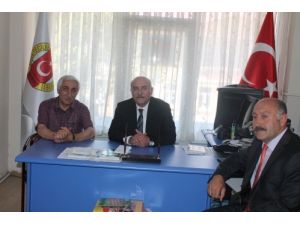 Şırnak Valiliği'ne Atanan Bayburt Valisi, Gazeteciler Cemiyeti'ni Ziyaret Etti