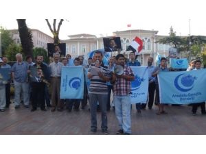 Anadolu Gençlik Derneği, Mısır'daki Katliamı Protesto Etti