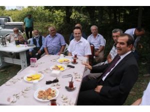 Devleti Vatandaşın Ayağına Götüren Kaymakam Veda Ziyaretinde