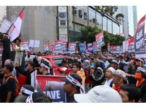 Mısır'da Yapılan Katliam Endonezya'da Protesto Edildi